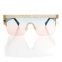 Load image into Gallery viewer, Sunglasses Shield Pave Pink Eyewear for Women
