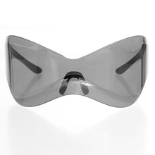 Load image into Gallery viewer, Sunglasses Mask Wrap Black Eyewear for Women
