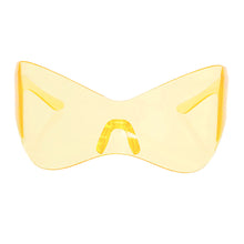 Load image into Gallery viewer, Sunglasses Mask Wrap Yellow Eyewear for Women
