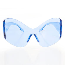 Load image into Gallery viewer, Sunglasses Butterfly Mask Blue Eyewear for Women
