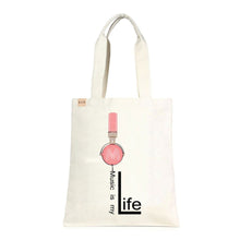 Load image into Gallery viewer, Pink Music is My Life Eco Tote
