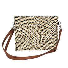 Load image into Gallery viewer, Multi Color Pattern Flap Clutch
