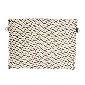 Multi Color Pattern Flap Clutch