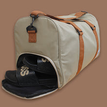 Load image into Gallery viewer, Light Brown Oxford Duffel Travel Bag
