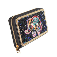 Load image into Gallery viewer, Elephant Beaded Wallet
