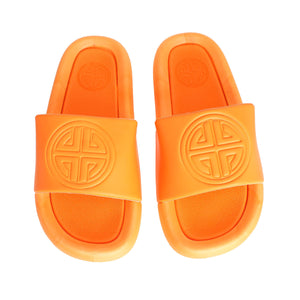 Size 7 Orange Cloud Slide