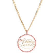 Load image into Gallery viewer, Pink Birthday Queen Necklace
