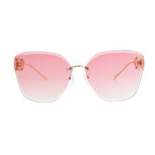 Load image into Gallery viewer, Pink Clover Chain Arm Sunglasses
