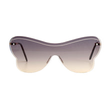 Load image into Gallery viewer, Black One Piece Butterfly Sunglasses
