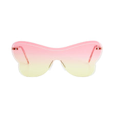 Load image into Gallery viewer, Pink One Piece Butterfly Sunglasses
